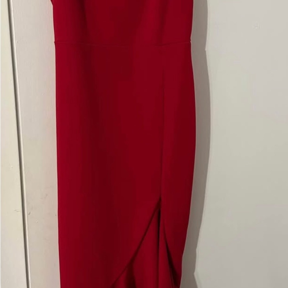 Elegant Red Women's Dress
